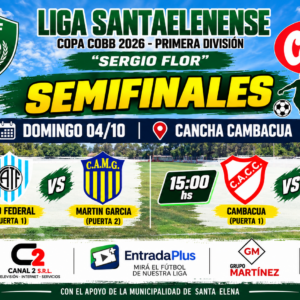 Acceso | Copa COBB 2026 – Semifinales | Primera División